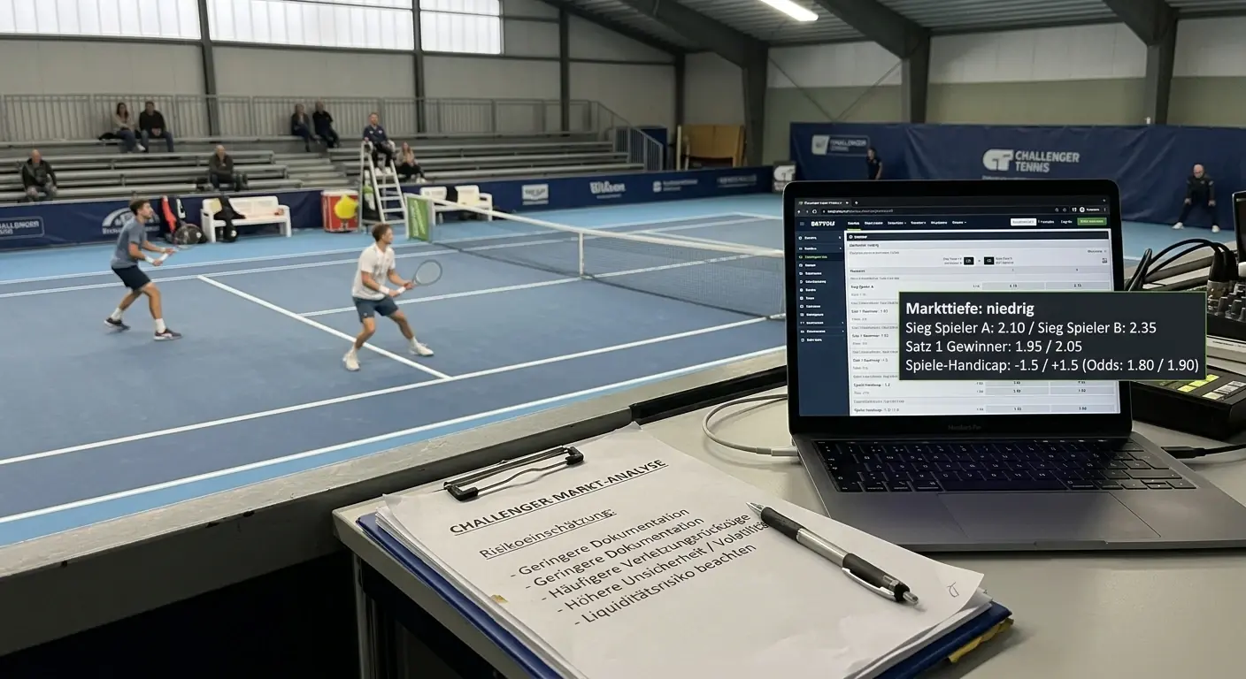 Challenger-Series Handicap Wetten im ATP — Chancen und erhöhte Unsicherheit