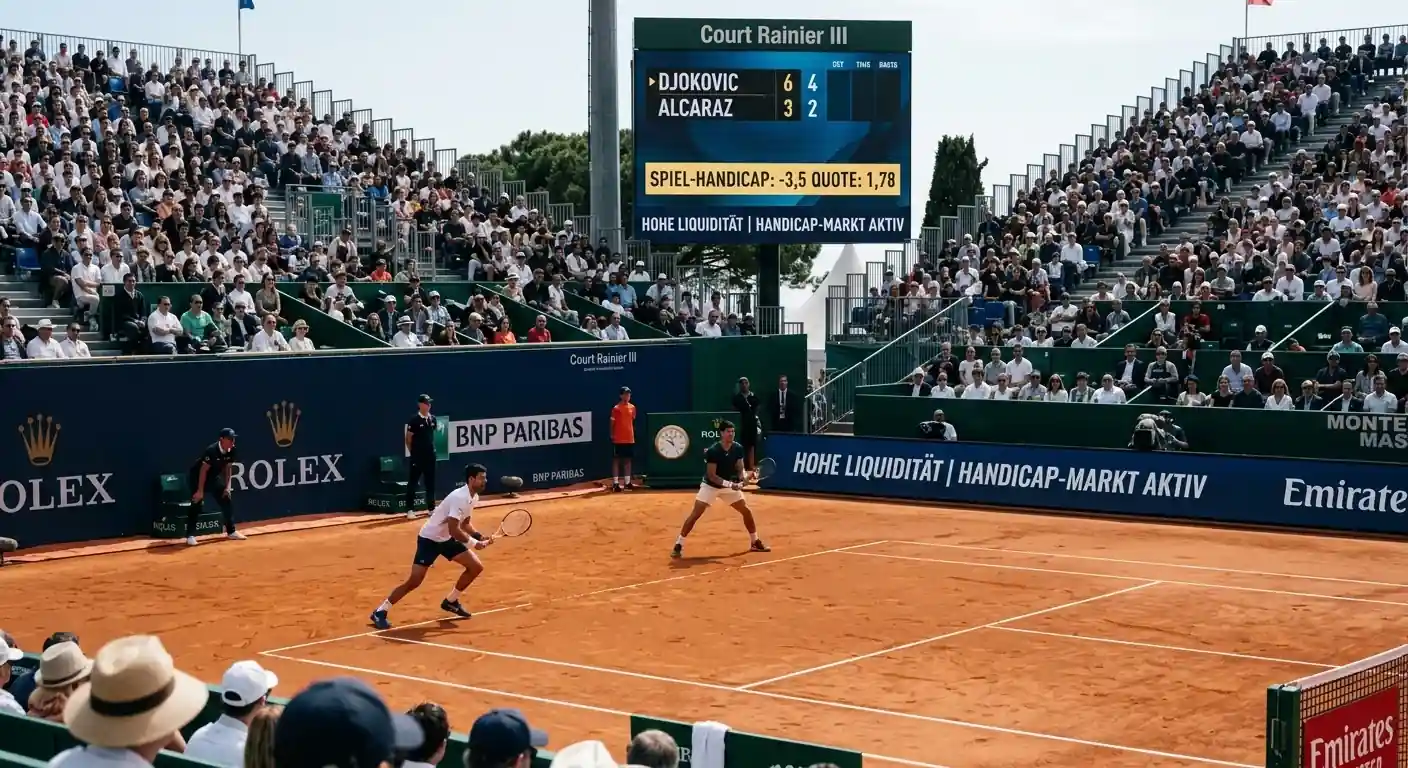 Masters 1000 Handicap-Märkte ATP — tiefe Liquidität und verlässliche Linien