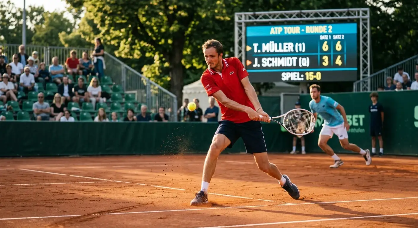 Game-Handicap -4,5 Tennis: Mindestens 5 Games Vorsprung erforderlich, lohnt sich bei dominanten Favoriten auf Sand