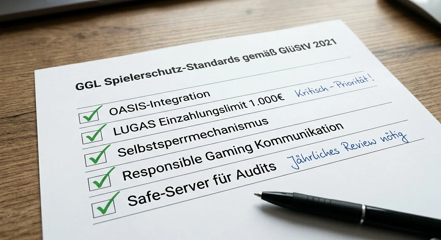 Spielerschutz-Standards bei GGL-lizenzierten Tennis Wettanbietern gemäß GlüStV 2021 Anforderungen