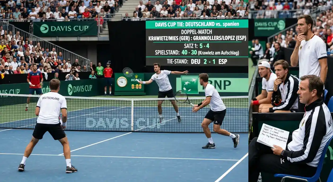 Einfluss des Doppelmatches auf Handicap-Linien der Einzelmatches beim Davis Cup