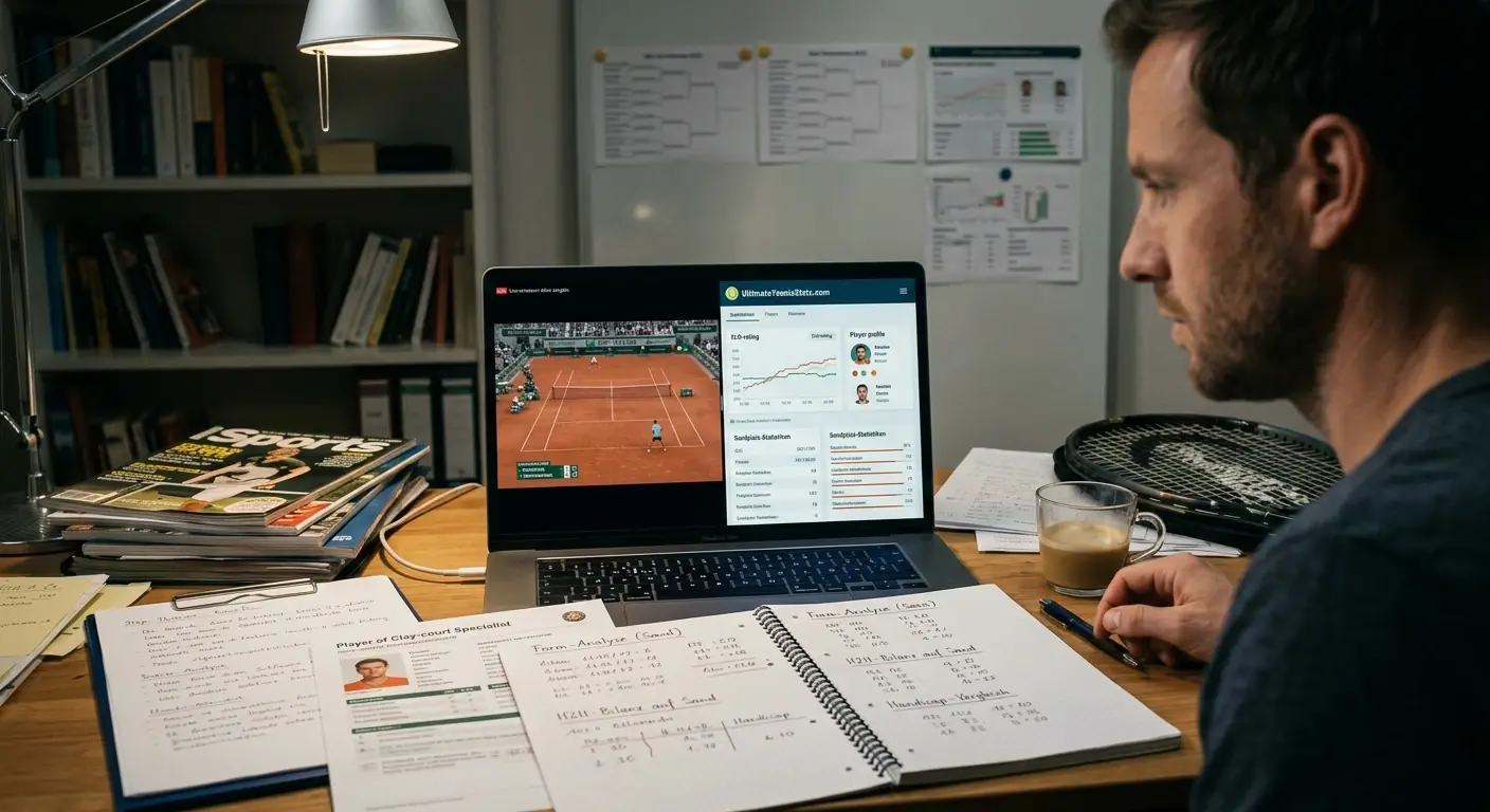 Analyse des Favoriten-Handicaps auf Sand für Tennis Handicap Wetten
