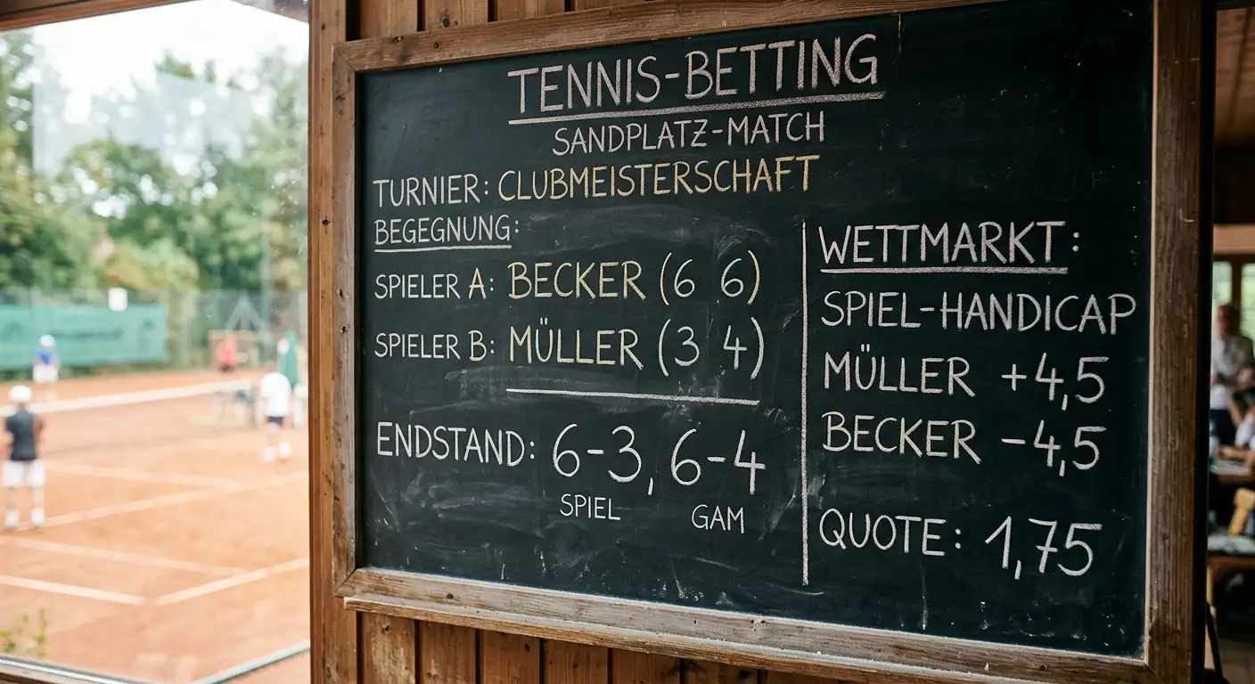 Game-Differenz auf Sand und Auswirkung auf Handicap-Linien bei Tennis Wetten