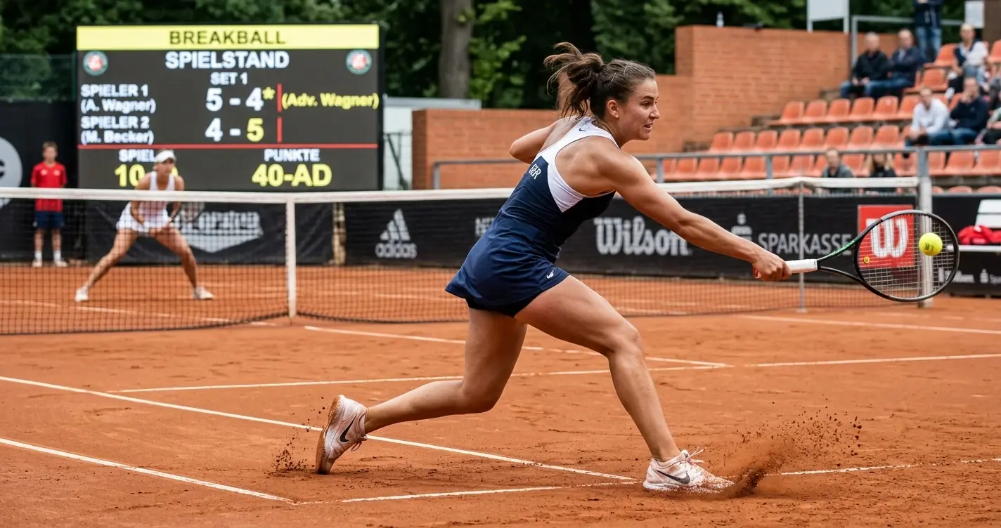 Tennis Handicap Wetten auf Sand — Sandplatz mit hohen Game-Differenzen und Break-Frequenz
