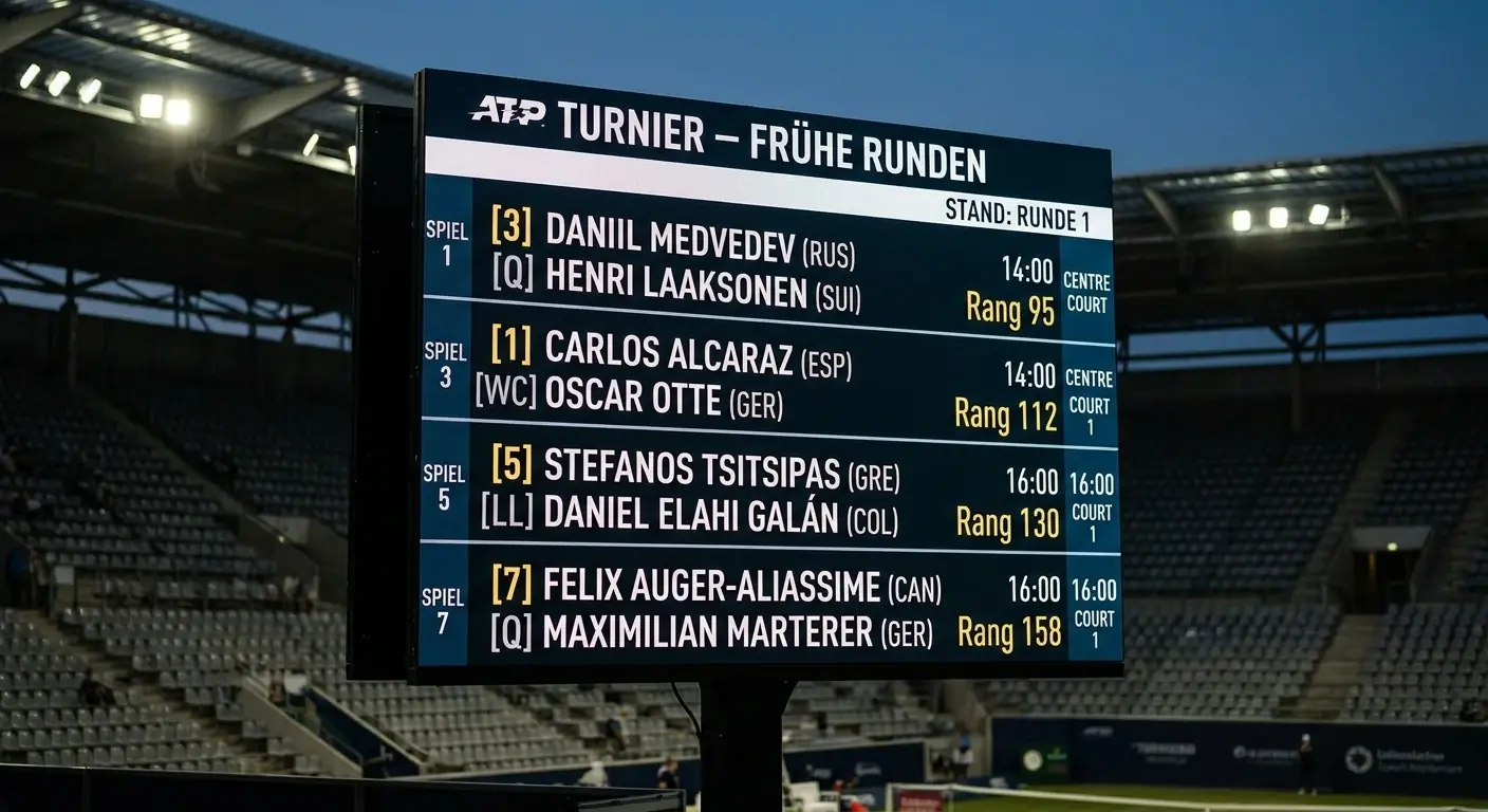 Tennis Handicap Wetten Turnierphase Vergleich frühe Runden vs Spätrunden Strategie